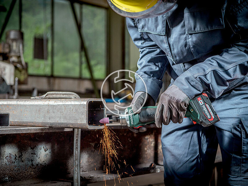 Metabo GVB 18 LTX BL 11-28 compact akkus egyenes csiszoló