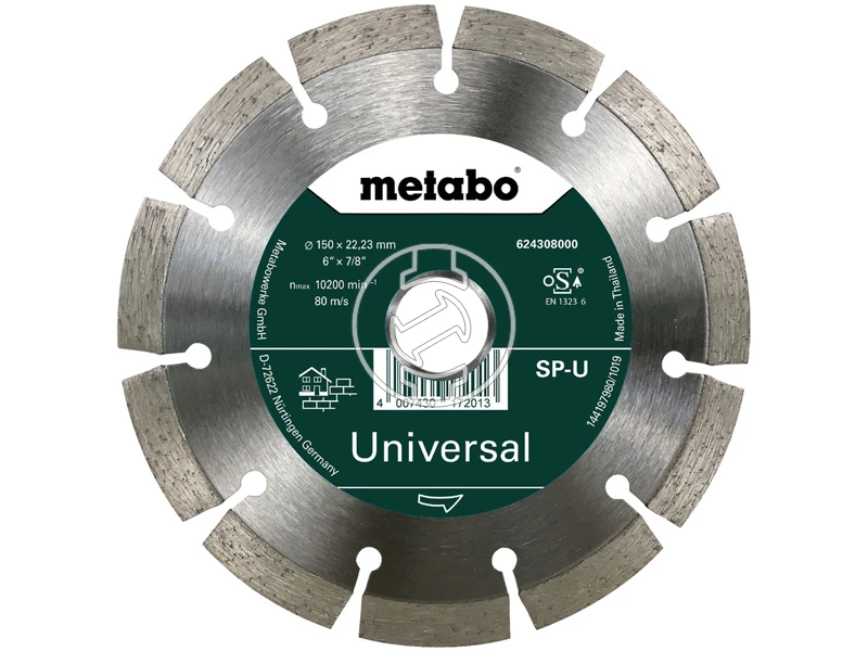 Metabo gyémánt vágótárcsa SP - U, 150x22,23 mm