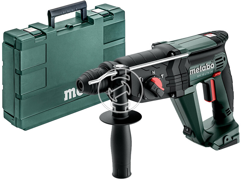 Metabo KH 18 LTX 24 akkus fúrókalapács kofferben (akku és töltő nélkül)