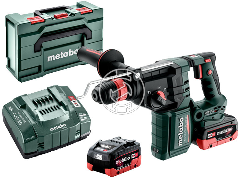 Metabo KH 18 LTX BL 28 Q akkus fúrókalapács MetaBOX-ban
