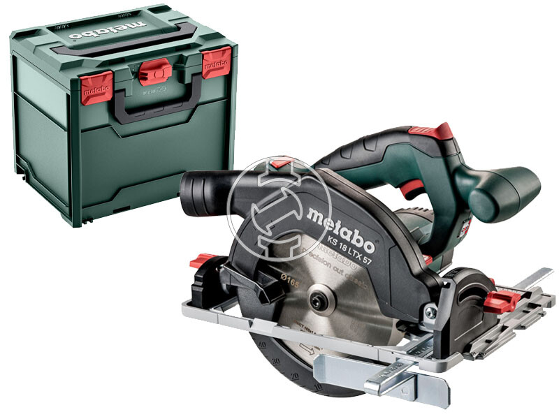 Metabo KS 18 LTX 57 BL akkus kézi körfűrész 18V | akku és töltő nélkül | metaBOX 340