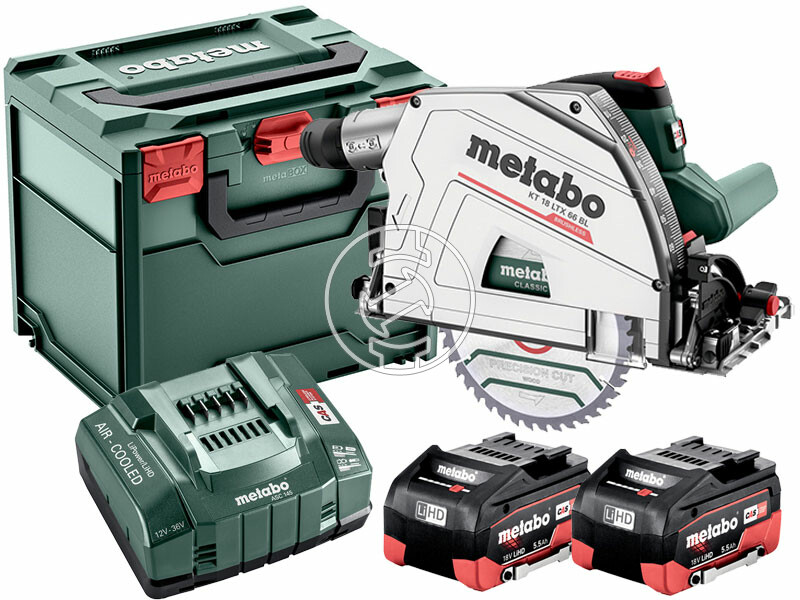 Metabo KT 18 LTX 66 BL akkus faipari merülő körfűrész