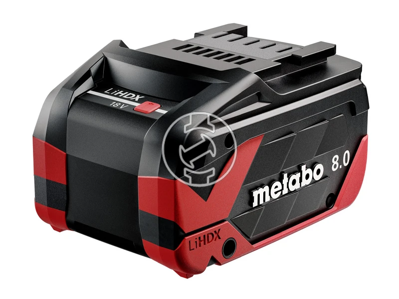 Metabo LiHDX 18 V 8,0 Ah akkumulátor