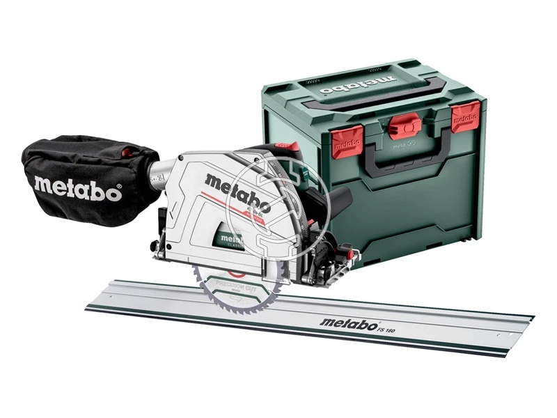 Metabo KT 66 BL elektromos merülő körfűrész + FS 160, mB340