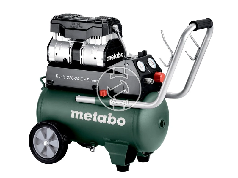 Metabo Basic 220-24 OF Silent elektromos dugattyús kompresszor