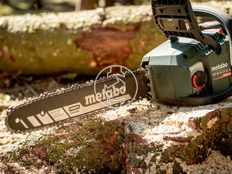 Metabo MS 36-18 LTX BL 40 akkus láncfűrész (akku és töltő nélkül)