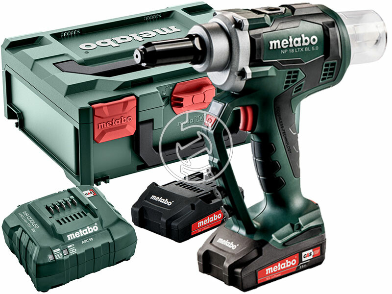 Metabo NP 18 LTX BL 5.0 akkus popszegecselő