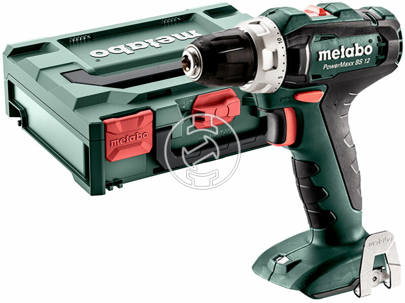 Metabo PowerMaxx BS 12 akkus fúrócsavarozó tokmányos