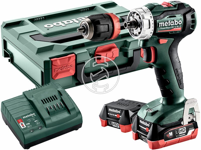 Metabo PowerMaxx BS 12 BL Q akkus fúrócsavarozó tokmányos