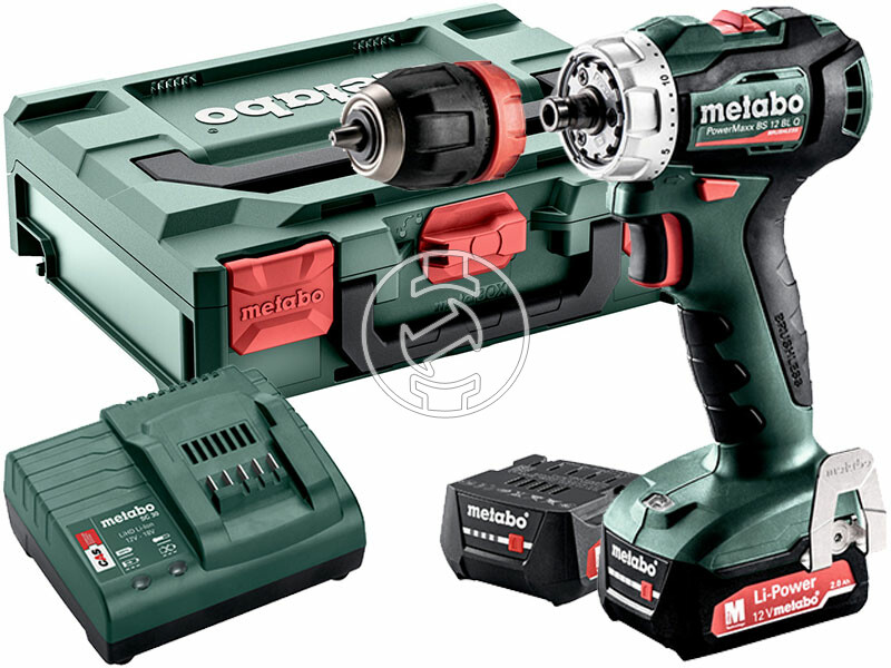 Metabo PowerMaxx BS 12 BL Q akkus fúrócsavarozó tokmányos