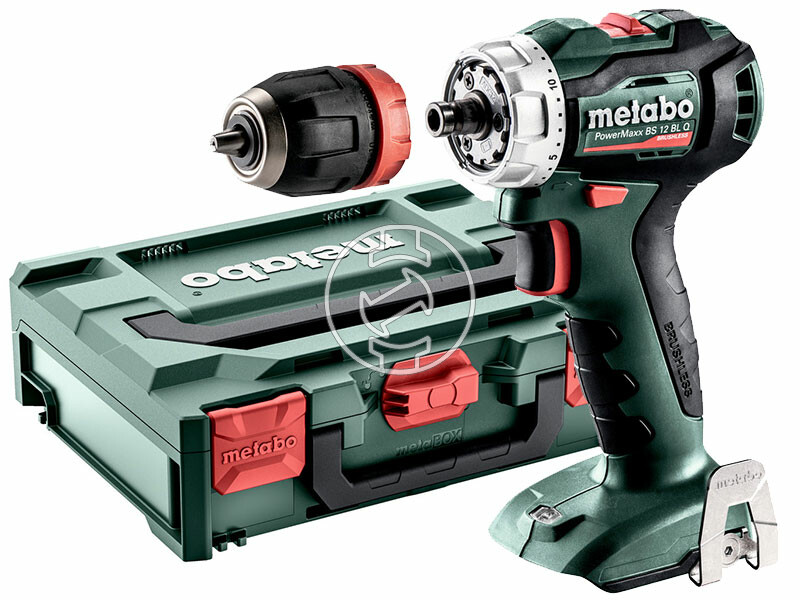 Metabo PowerMaxx BS 12 BL Q akkus fúrócsavarozó tokmányos