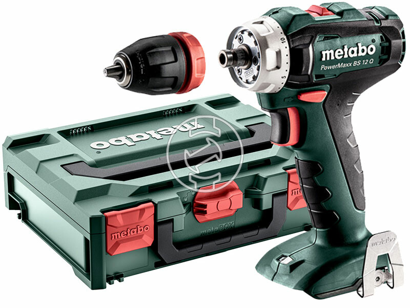 Metabo PowerMaxx BS 12 Q akkus fúrócsavarozó tokmányos
