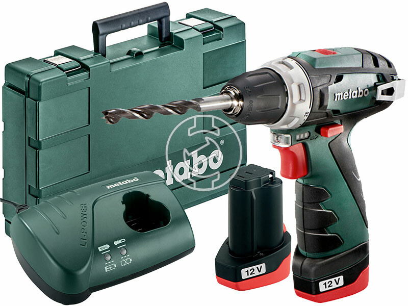 Metabo PowerMaxx BS akkus fúrócsavarozó tokmányos
