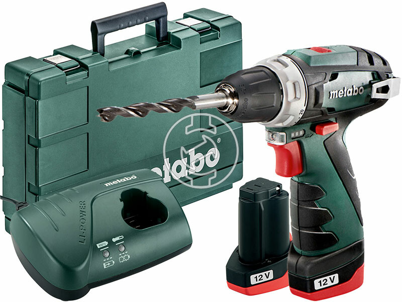 Metabo PowerMaxx BS Basic akkus fúrócsavarozó tokmányos