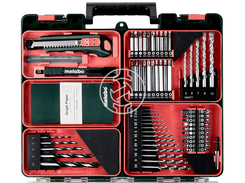 Metabo PowerMaxx SB 12 MW 2 x 2Ah akkus ütvefúró-csavarozó kofferben