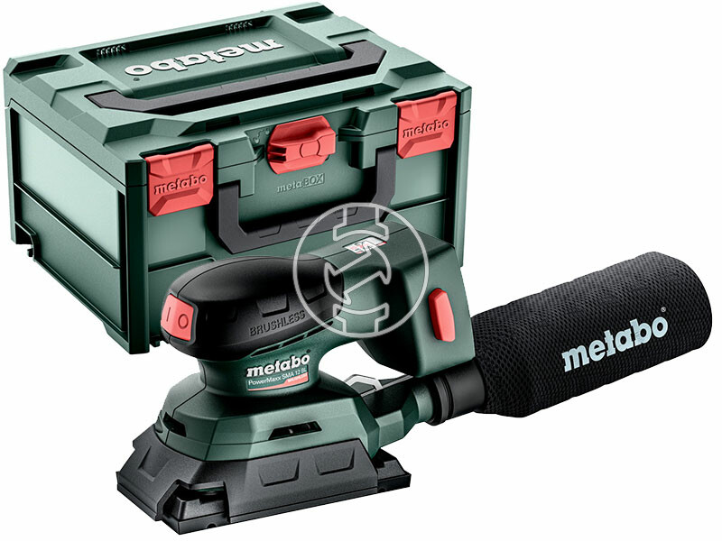 Metabo PowerMaxx SRA 12 BL Set akkus vibrációs csiszoló