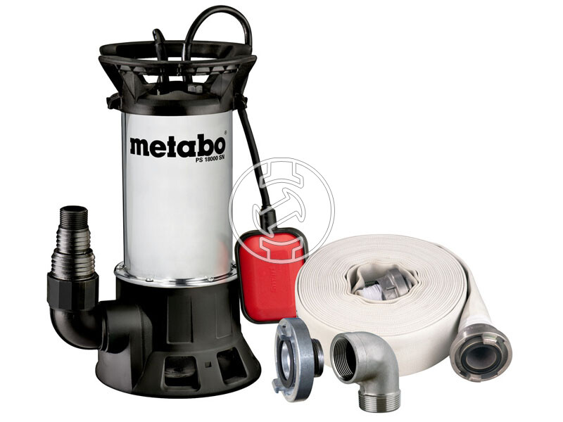Metabo Set PS 18000SN búvárszivattyú szennyezett vízre