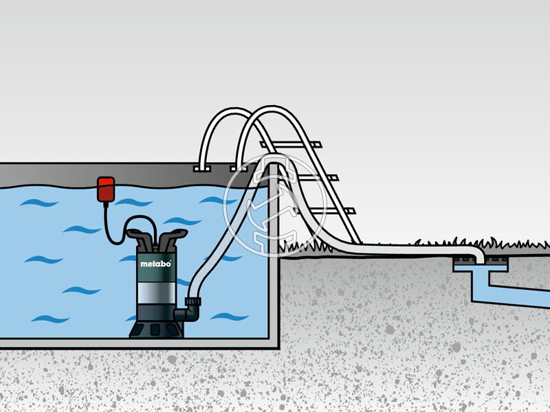 Metabo Set PS 18000SN búvárszivattyú szennyezett vízre