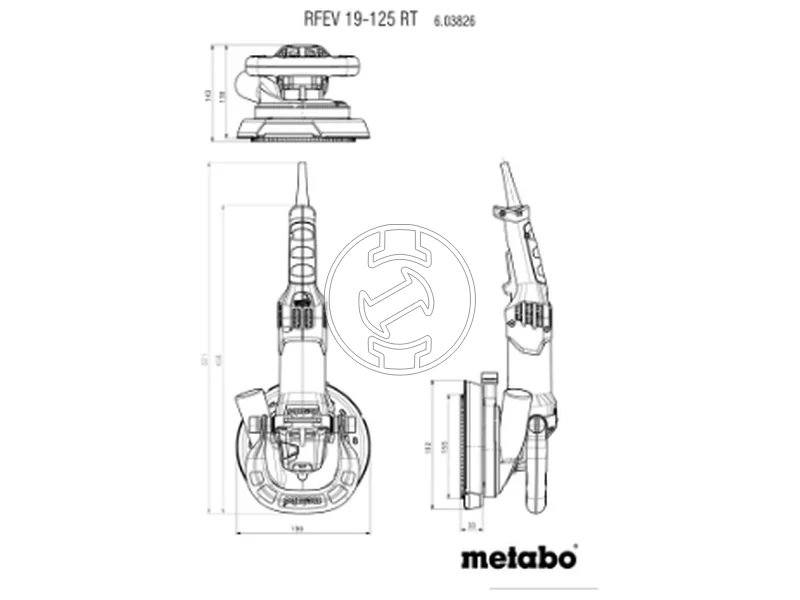 Kép: Metabo RFEV 19-125 RT elektromos betoncsiszolo_4.webp