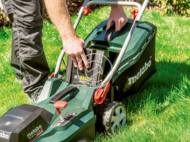 Metabo RM 36-18 LTX BL 36 akkus fűnyíró szett