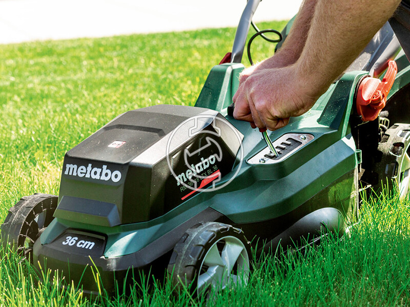 Metabo RM 36-18 LTX BL 36 akkus fűnyíró szett