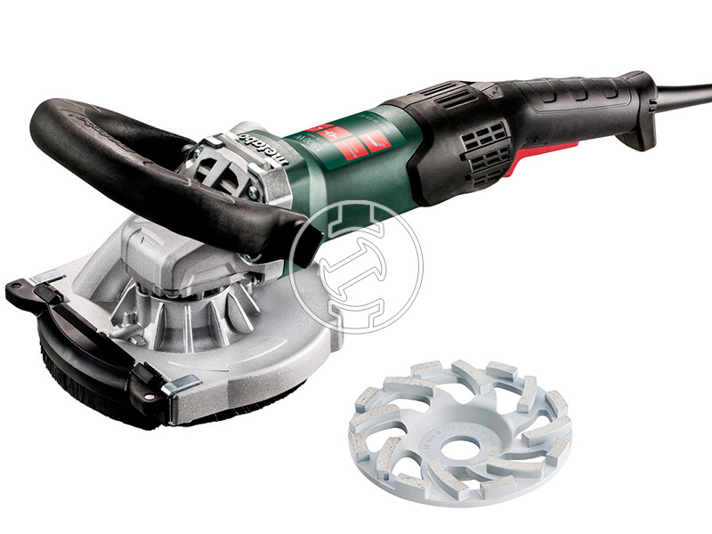 Metabo RSEV 19-125 RT elektromos betoncsiszoló 125 mm abrizív gyémánt csiszóló tárcsával