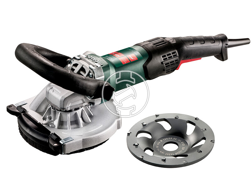 Metabo RSEV 19-125 RT elektromos betoncsiszoló 125 mm PKD gyémánt csiszóló tárcsával