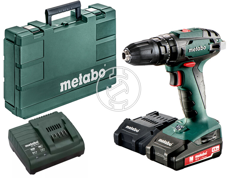 Metabo SB 18 2 x 1,5Ah akkus ütvefúró-csavarozó kofferben