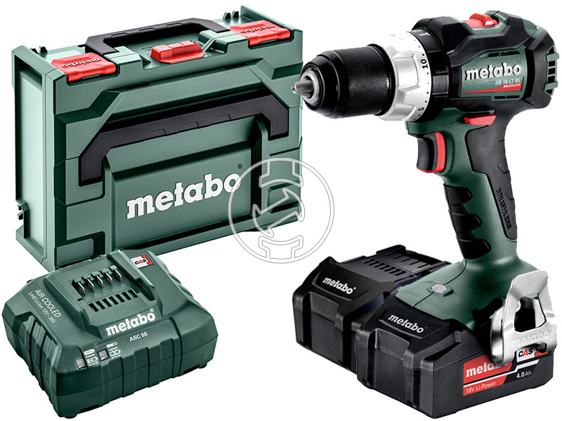 Metabo SB 18 LT BL 2 x 4Ah akkus ütvefúró-csavarozó metaBOX-ban