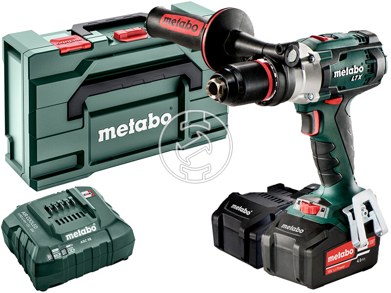 Metabo SB 18 LTX Impuls 2 x 4Ah akkus ütvefúró-csavarozó metaBOX-ban