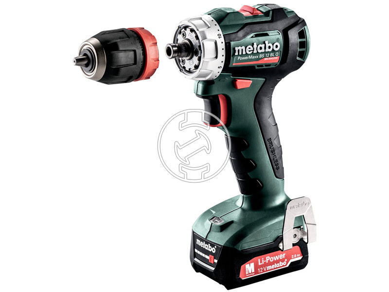 Metabo Set PowerMaxx BS 12 BL Q akkus fúrócsavarozó tokmányos