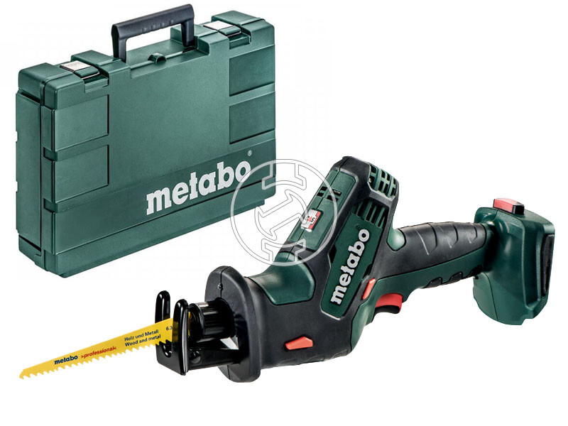 Metabo SSE 18 LTX Compact akkus orrfűrész kofferben (akku és töltő nélkül)