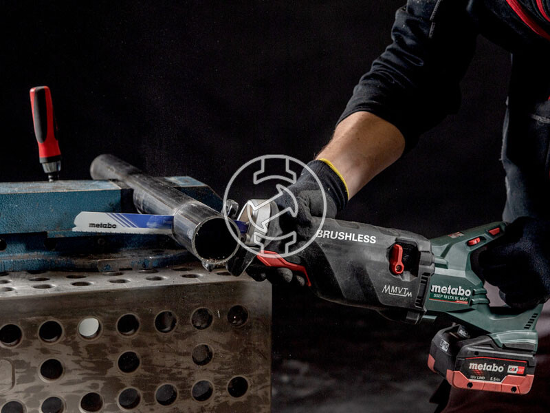 Metabo SSEP 18 LTX BL MVT akkus orrfűrész MetaBOX-ban (akku és töltő nélkül)