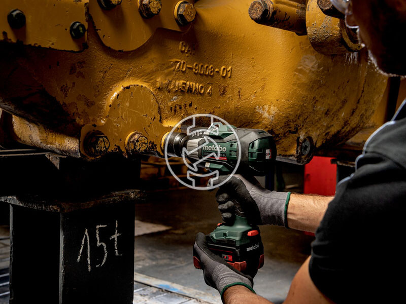 Metabo SSW 18 LTX 1750 BL akkus ütvecsavarozó MetaBOX-ban (akku és töltő nélkül)