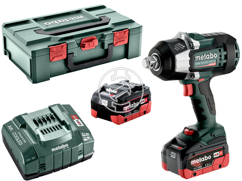 Metabo SSW 18 LTX 1750 BL akkus ütvecsavarozó 2 x 5,5 Ah