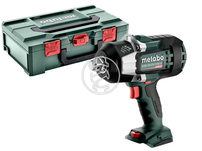Metabo SSW 18 LTX 1750 BL akkus ütvecsavarozó MetaBOX-ban (akku és töltő nélkül)