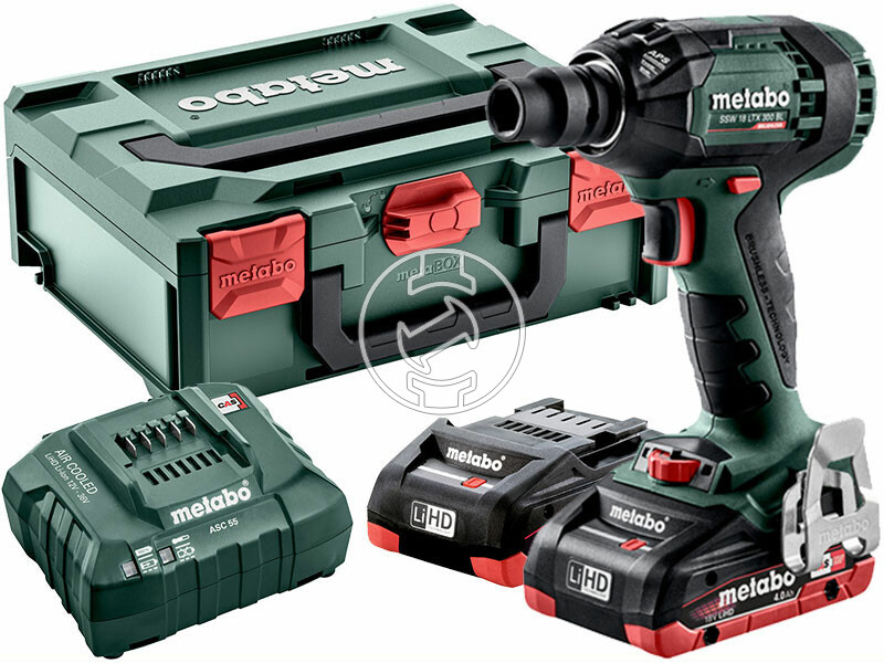 Metabo SSW 18 LTX 300 BL akkus ütvecsavarozó
