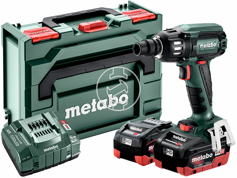 Metabo SSW 18 LTX 400 BL akkus ütvecsavarozó