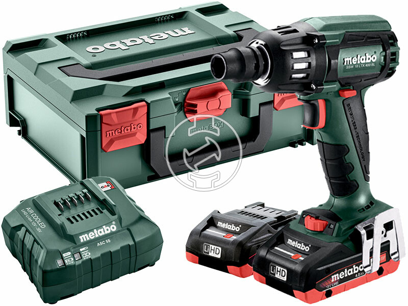 Metabo SSW 18 LTX 400 BL akkus ütvecsavarozó
