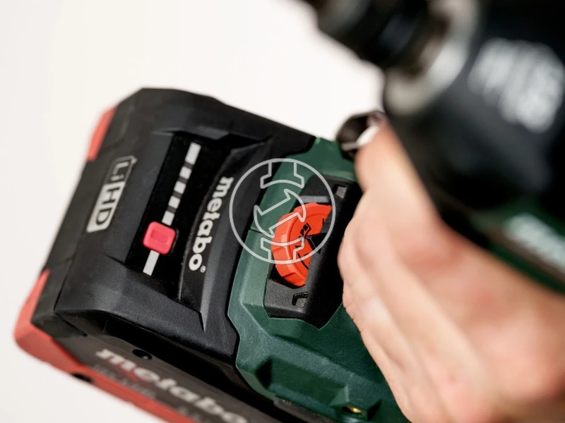 Metabo SSW 18 LTX 550 BL akkus ütvecsavarozó 18 V | 550 Nm | 1/2 inch | Szénkefementes | Akku és töltõ nélkül | metaBOX-ban