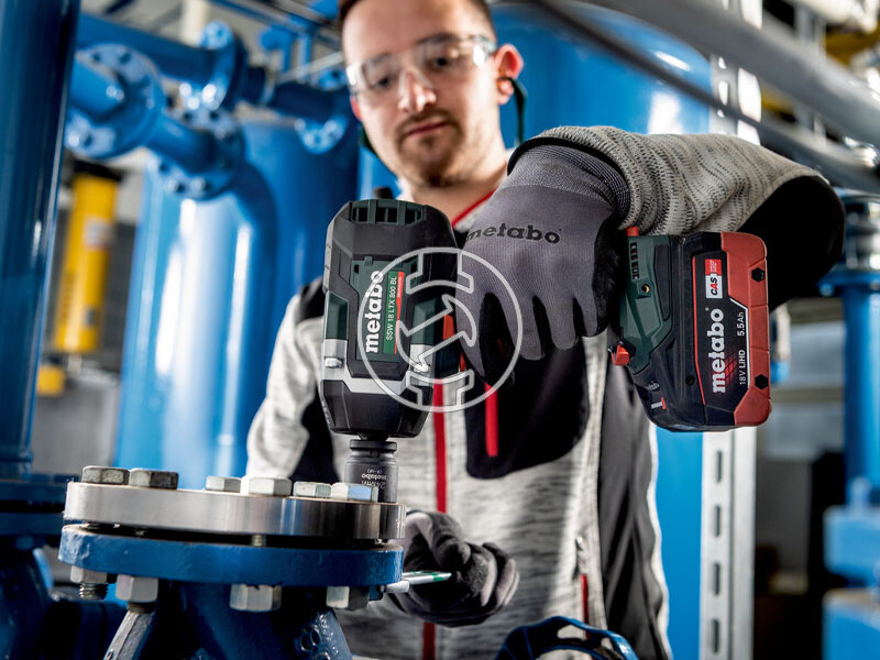 Metabo SSW 18 LTX 800 BL akkus ütvecsavarozó (akku és töltő nélkül)