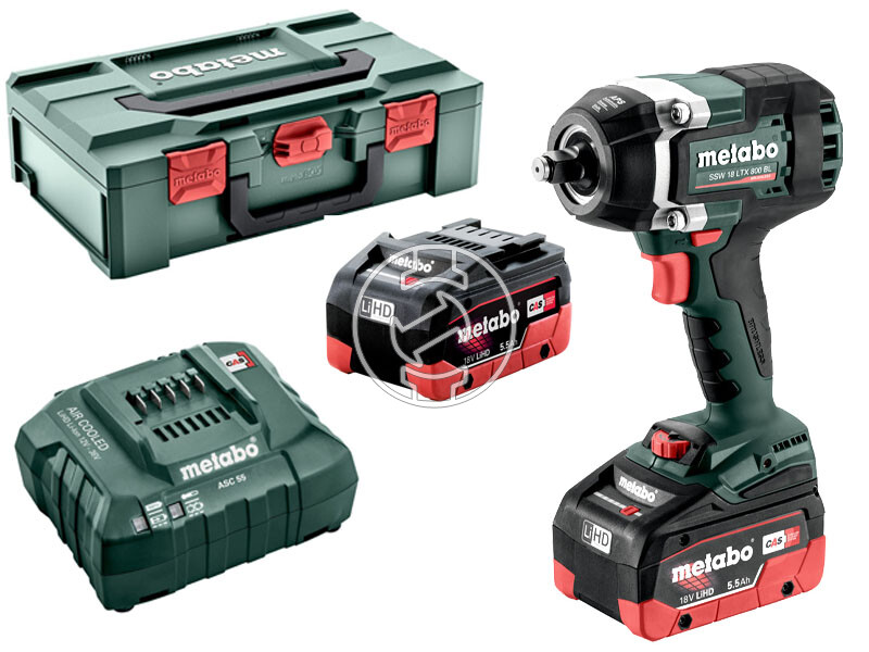Metabo SSW 18 LTX 800 BL akkus ütvecsavarozó LiHD
