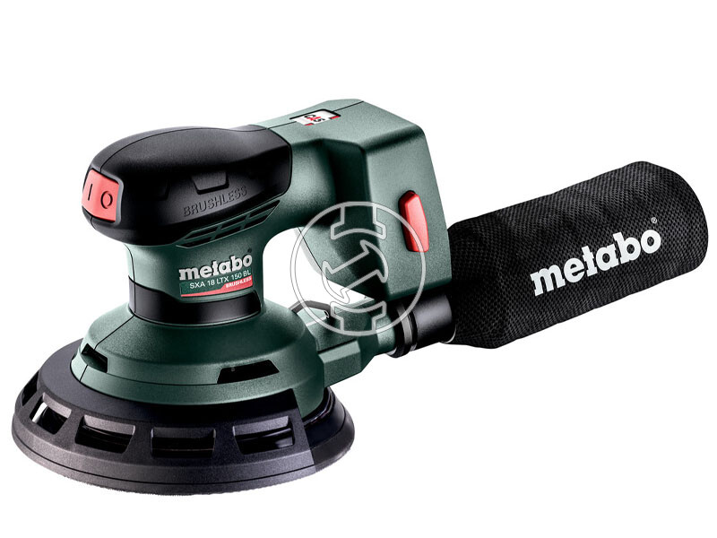 Metabo SXA 18 LTX 150 BL akkus excentercsiszoló (akku és töltő nélkül)