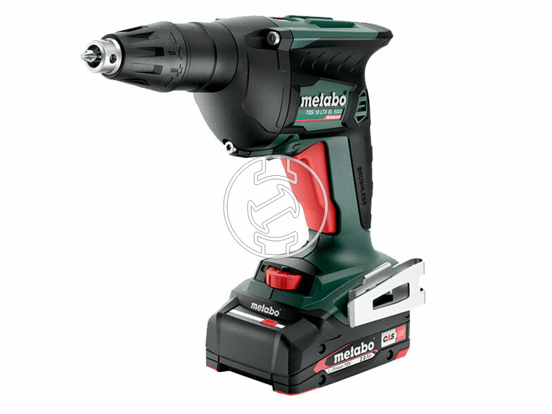 Metabo TBS 18 LTX BL 5000 2 x 2Ah akkus csavarbehajtó mélységütközővel metaBOX-ban