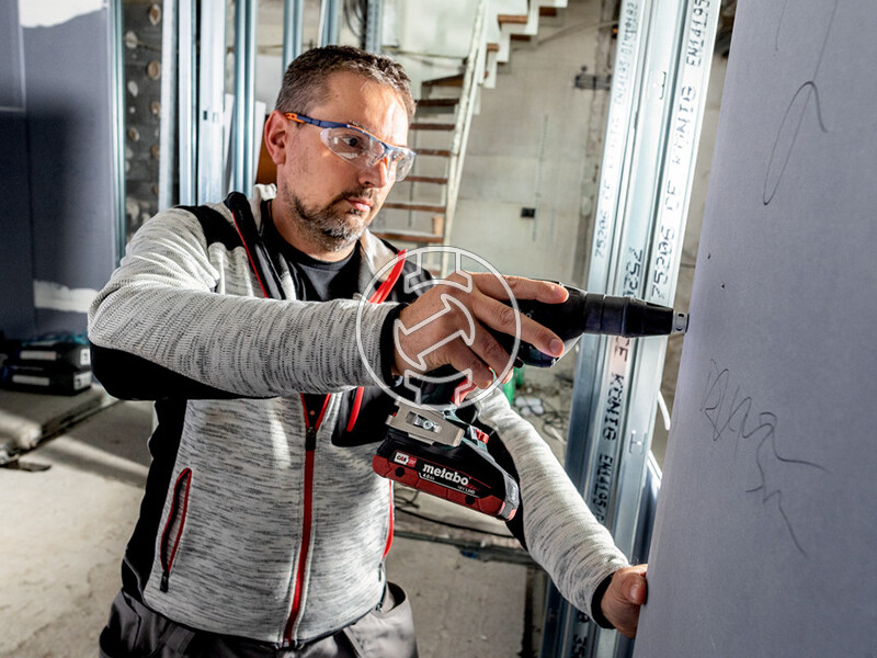 Metabo TBS 18 LTX BL 5000 akkus csavarbehajtó mélységütközővel kofferben (akku és töltő nélkül)