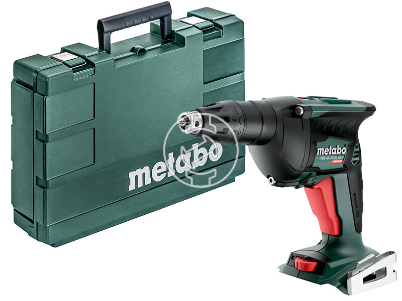 Metabo TBS 18 LTX BL 5000 akkus csavarbehajtó mélységütközővel kofferben (akku és töltő nélkül)