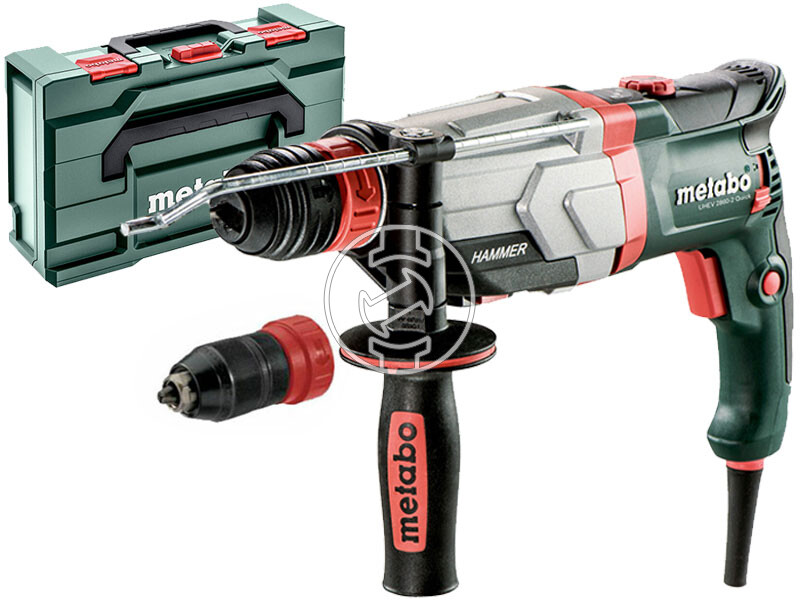 Metabo UHEV 2860-2 Quick elektromos fúrókalapács 230 V | 1100 W | 3,4 J | Betonban 28 mm | 3,3 kg | metaBOX-ban