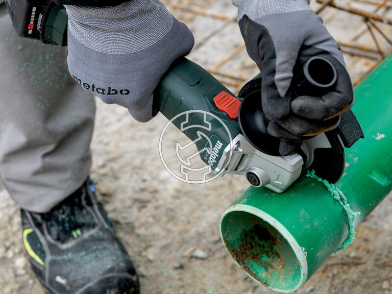 Metabo W 18 L 9-125 akkus sarokcsiszoló metaBOX-ban (akku és töltő nélkül)