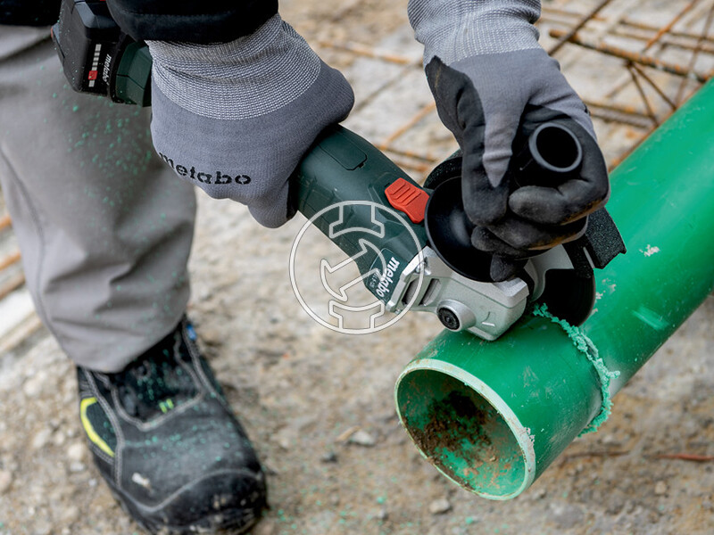 Metabo W 18 L 9-125 Quick 3 x 4Ah akkus sarokcsiszoló metaBOX-ban