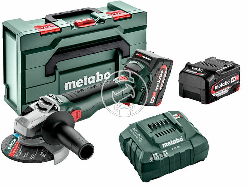 Metabo W 18 LT BL 11-125 akkus sarokcsiszoló